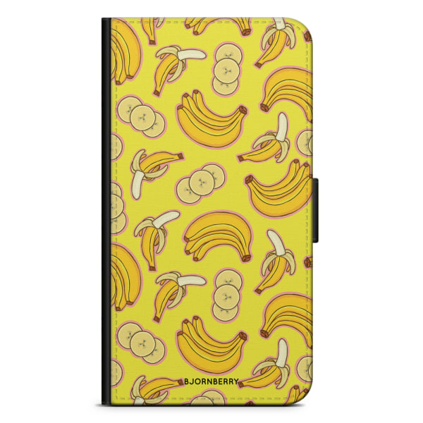 Bjornberry Plånboksfodral Motorola Moto G6 -Bananer