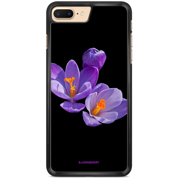 Bjornberry Skal iPhone 7 Plus - Lila Blommor