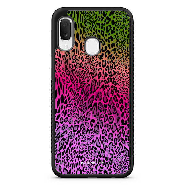 Bjornberry Skal Samsung Galaxy A20e - Gradient Leopard