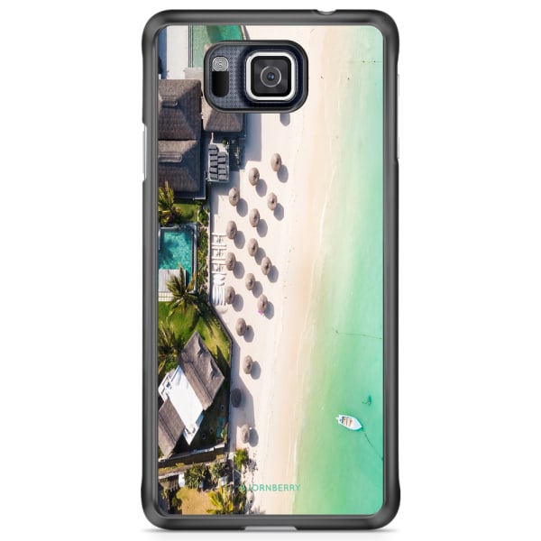 Bjornberry Skal Samsung Galaxy Alpha - Tropisk Strand