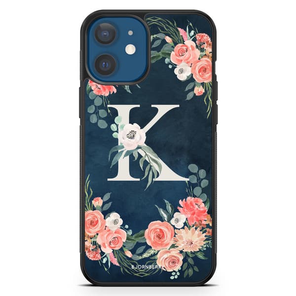 Bjornberry Hårdskal iPhone 12 Mini - Monogram K