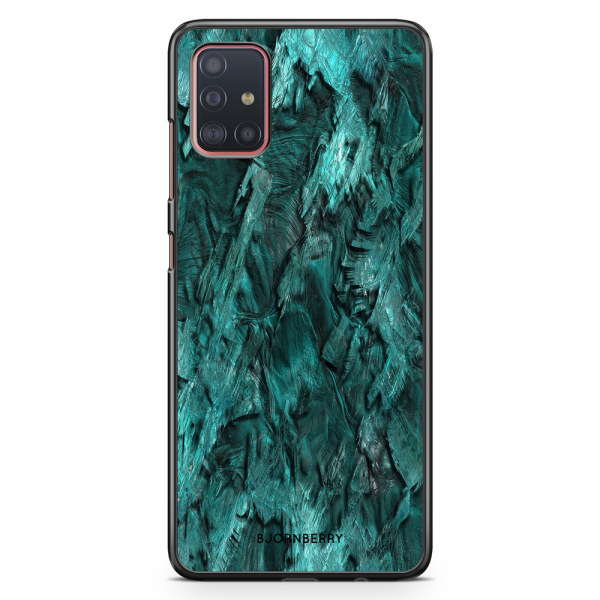 Bjornberry Skal Samsung Galaxy A51 - Grön Kristall