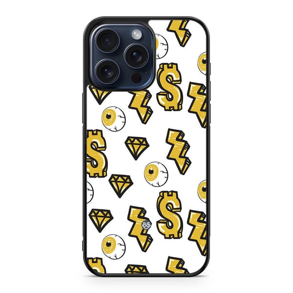 Bjornberry Skal iPhone 15 Pro Max - Dollarmönster