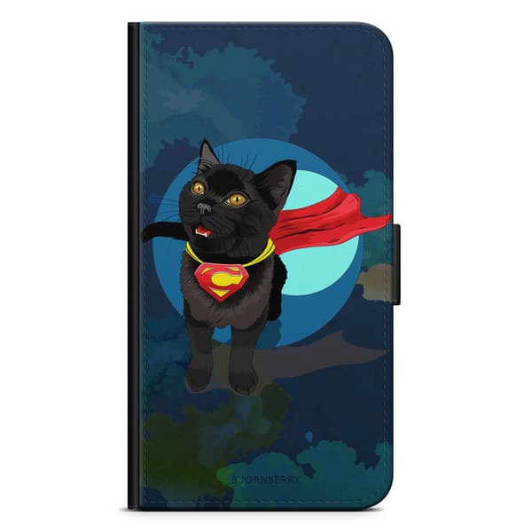 Bjornberry Plånboksfodral iPhone 6/6s - Super Katt