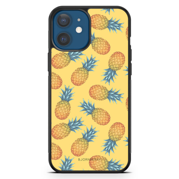Bjornberry Hårdskal iPhone 12 Mini - Ananas