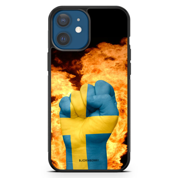 Bjornberry Hårdskal iPhone 12 Mini - Sverige Hand