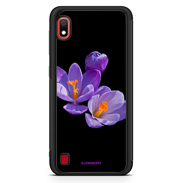 Bjornberry Skal Samsung Galaxy A10 - Lila Blommor