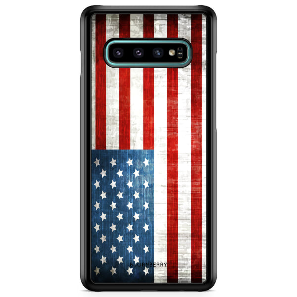 Bjornberry Skal Samsung Galaxy S10 - USA Flagga