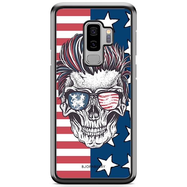 Bjornberry Skal Samsung Galaxy S9 Plus - USA Dödskalle