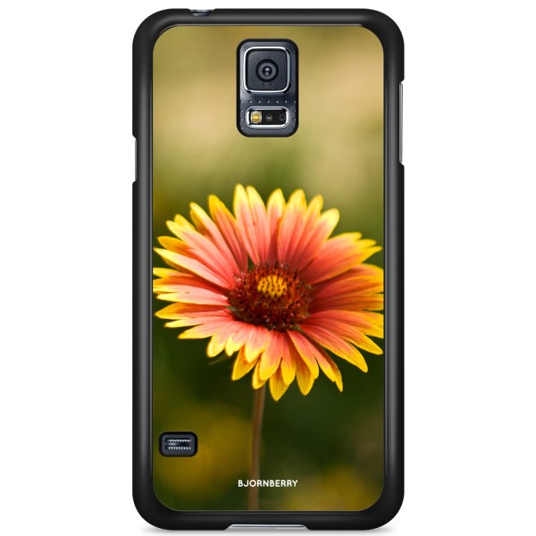 Bjornberry Skal Samsung Galaxy S5/S5 NEO - Gul Blomma