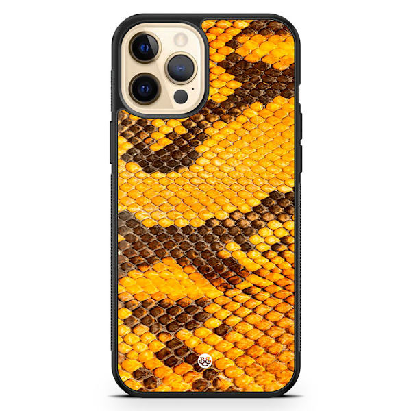 Bjornberry Hårdskal iPhone 12 Pro Max - Gul Orm