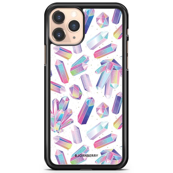 Bjornberry Hårdskal iPhone 11 Pro Max - Kristaller Regnbåge