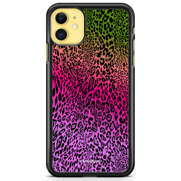 Bjornberry Hårdskal iPhone 11 - Gradient Leopard