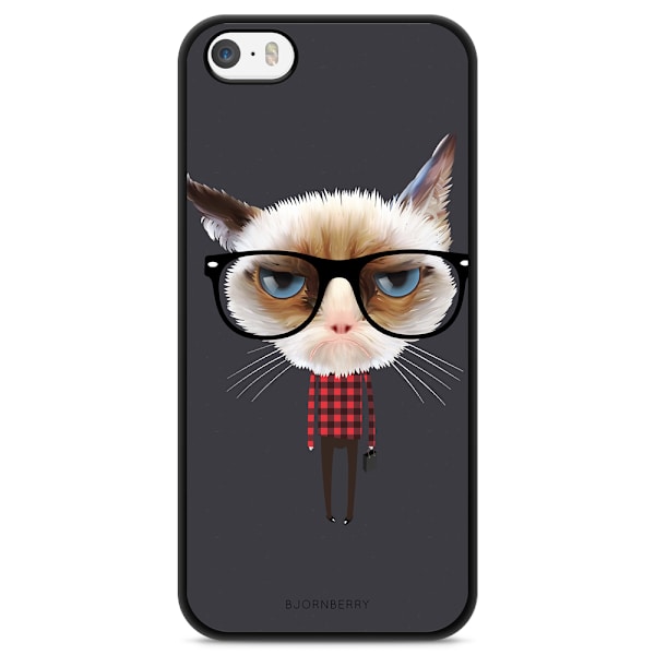 Bjornberry Skal iPhone 5/5s/SE (2016) - Hipster Katt