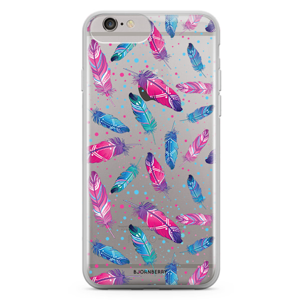 Bjornberry Skal Hybrid iPhone 6/6s Plus - Fjädrar