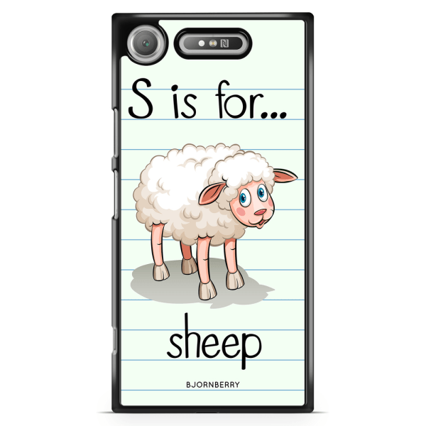 Bjornberry Sony Xperia XZ1 Compact Skal - S is for Sheep