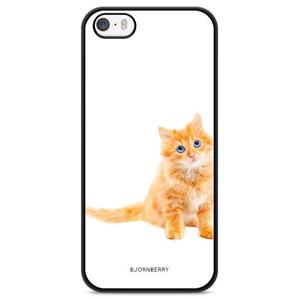 Bjornberry Skal iPhone 5/5s/SE (2016) - Liten Brun Katt