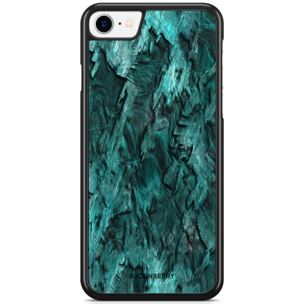 Bjornberry Skal iPhone SE (2020) - Grön Kristall