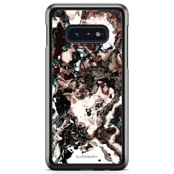 Bjornberry Skal Samsung Galaxy S10e - Brun Marmor