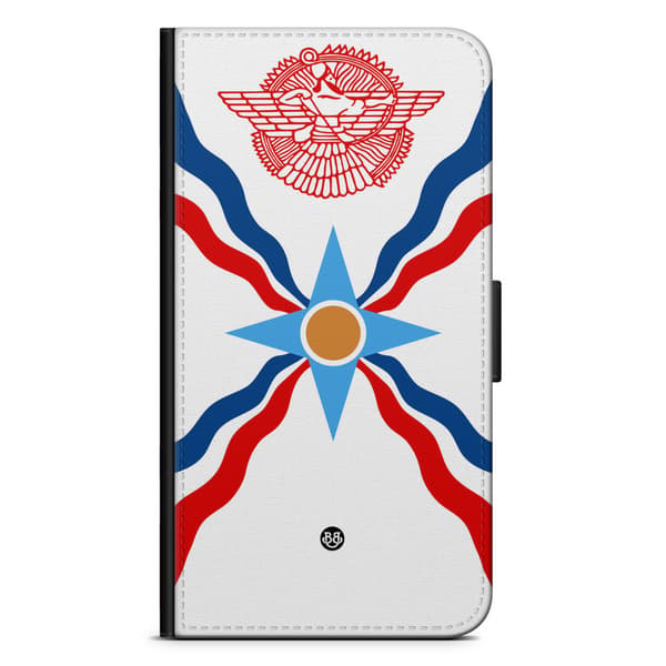Bjornberry Plånboksfodral iPhone 11 - Assyriska flaggan