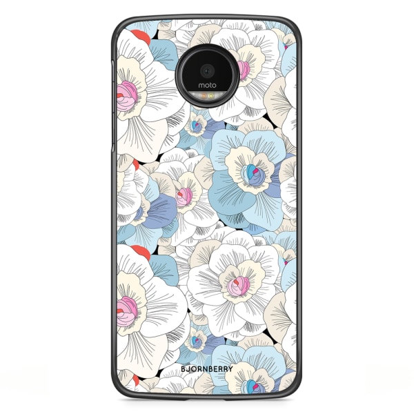 Bjornberry Skal Motorola Moto G5S Plus - Blommor
