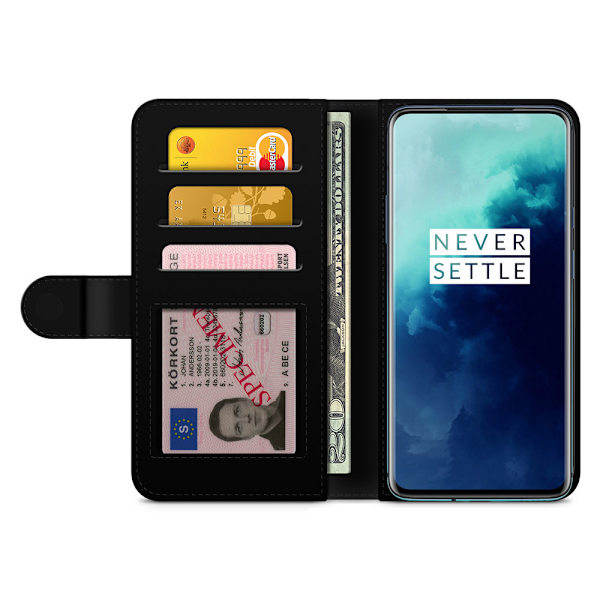 Bjornberry Plånboksfodral OnePlus 7T Pro - Regnbåge