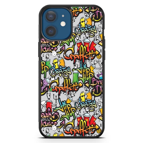 Bjornberry Hårdskal iPhone 12 - Graffiti
