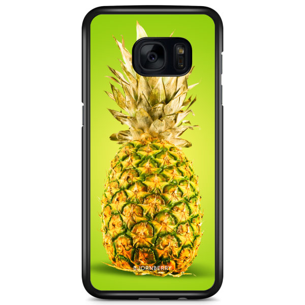 Bjornberry Skal Samsung Galaxy S7 Edge - Grön Ananas
