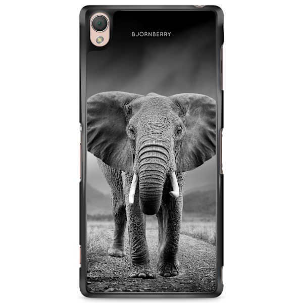 Bjornberry Skal Sony Xperia Z3 - Svart/Vit Elefant