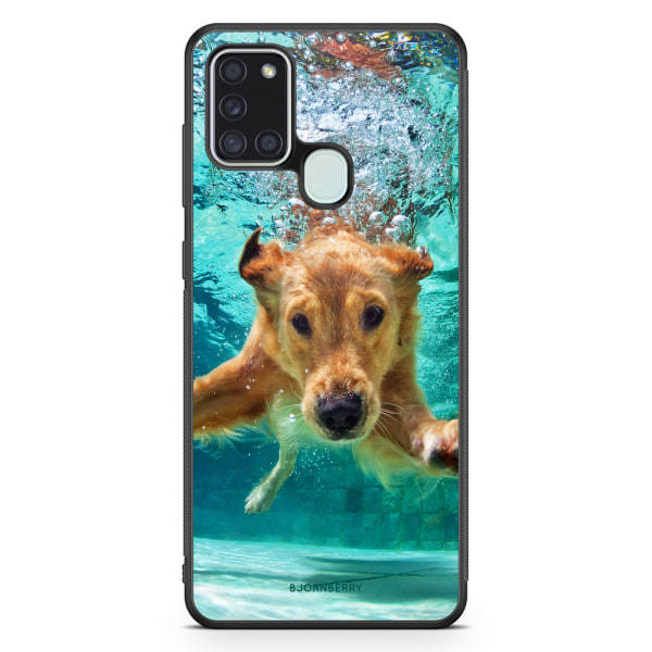 Bjornberry Skal Samsung Galaxy A21s - Dog Underwater