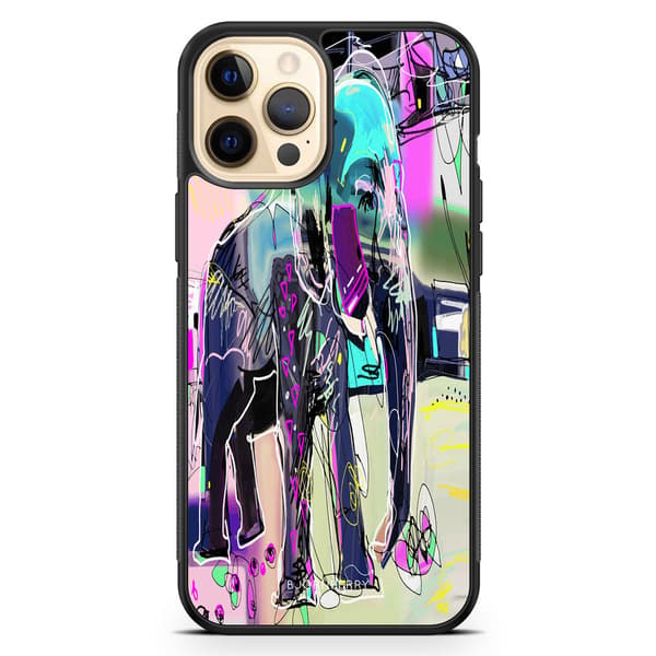 Bjornberry Hårdskal iPhone 12 Pro Max - Abstrakt Elefant