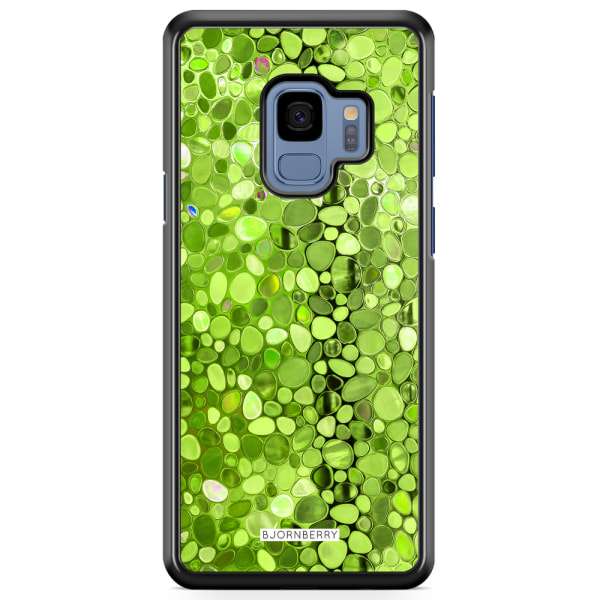 Bjornberry Skal Samsung Galaxy A8 (2018) - Stained Glass Grön