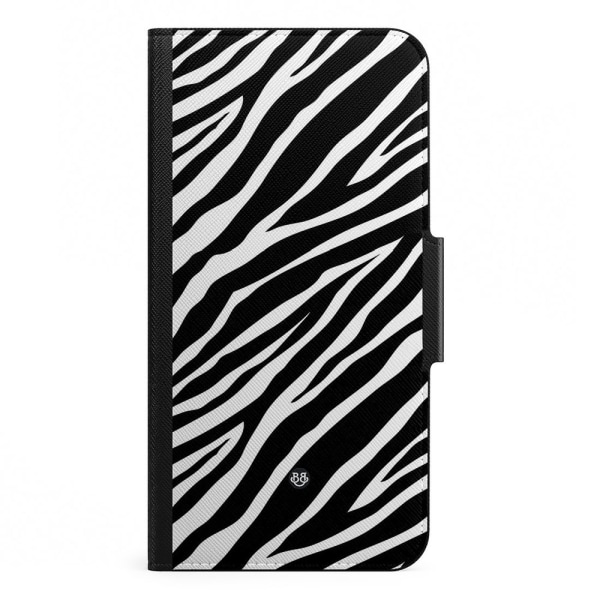 Naive iPhone 13 Mini Plånboksfodral - Zebra
