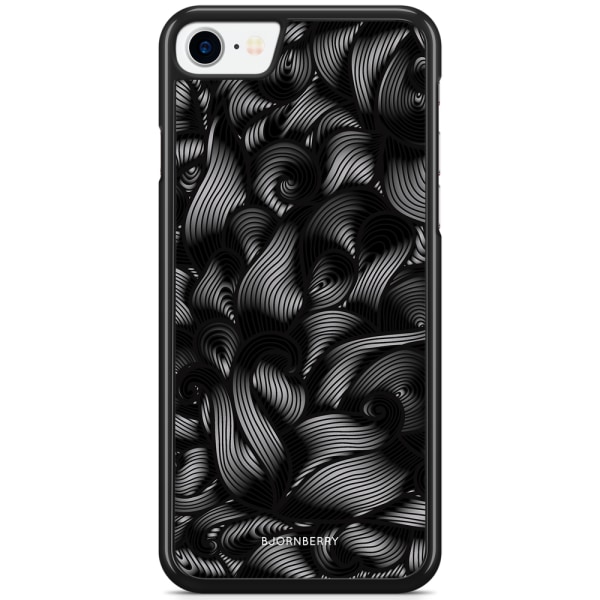 Bjornberry Skal iPhone 7 - Svarta Vågor
