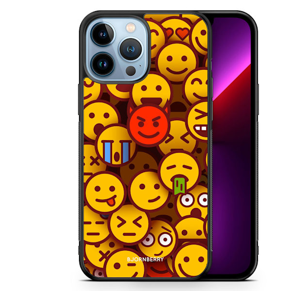 Bjornberry Skal iPhone 13 Pro Max - Emojis