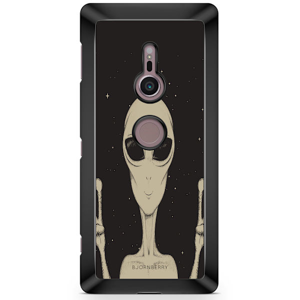 Bjornberry Sony Xperia XZ2 Skal - Peace Alien