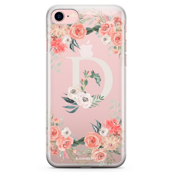 Bjornberry iPhone 7 TPU Skal - Monogram D