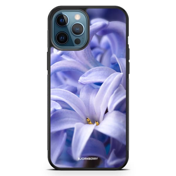 Bjornberry Hårdskal iPhone 12 Pro - Blå blomma
