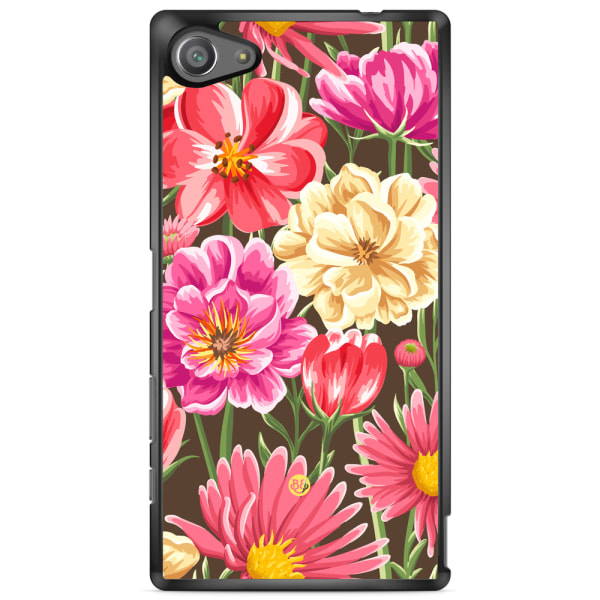 Bjornberry Skal Sony Xperia Z5 Compact - Sömlösa Blommor