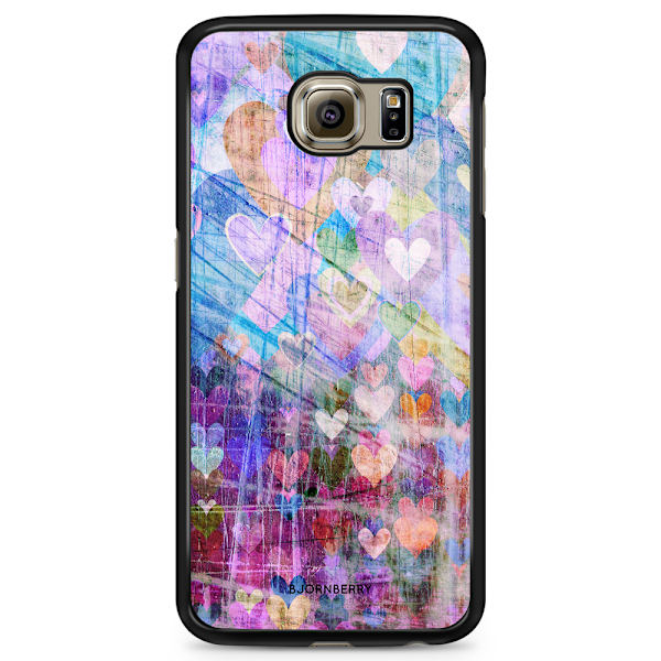 Bjornberry Skal Samsung Galaxy S6 Edge - Hjärtan