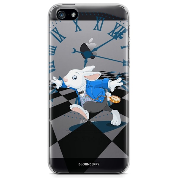 Bjornberry iPhone 5/5S/SE TPU Skal - Vit Kanin