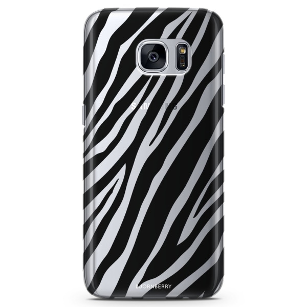 Bjornberry Samsung Galaxy S6 TPU Skal - Zebra