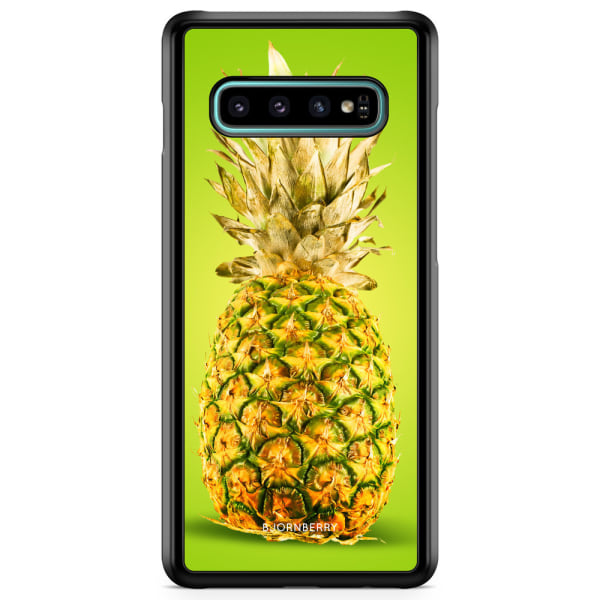 Bjornberry Skal Samsung Galaxy S10 - Grön Ananas