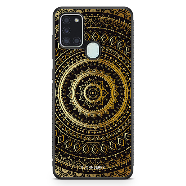 Bjornberry Skal Samsung Galaxy A21s - Guld Mandala