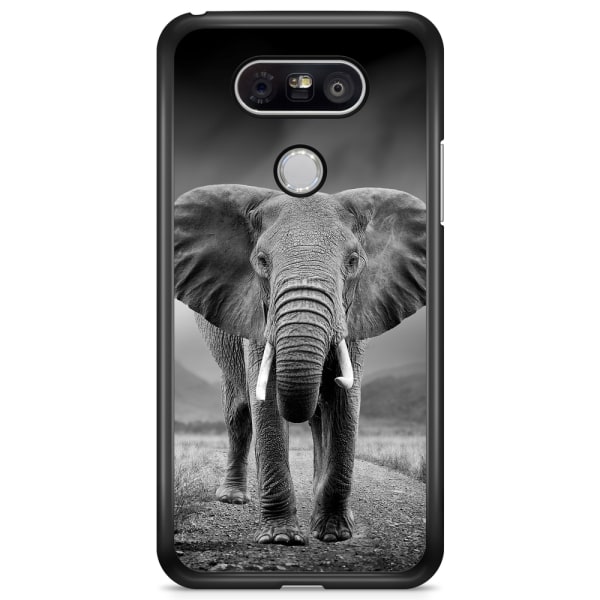 Bjornberry Skal LG G5 - Svart/Vit Elefant