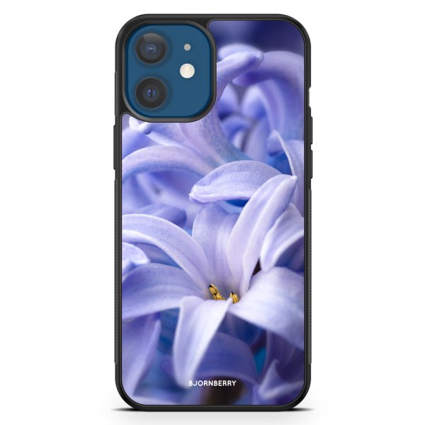 Bjornberry Hårdskal iPhone 12 Mini - Blå blomma