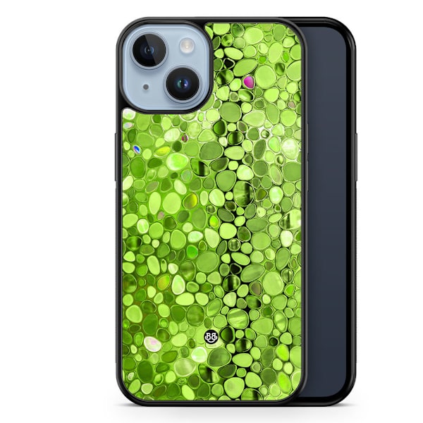 Bjornberry Skal iPhone 14 Plus - Stained Glass Grön