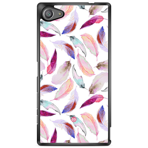 Bjornberry Skal Sony Xperia Z5 Compact - Watercolor Feathers