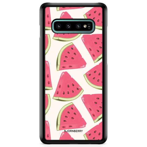 Bjornberry Skal Samsung Galaxy S10 Plus - Vattenmelon