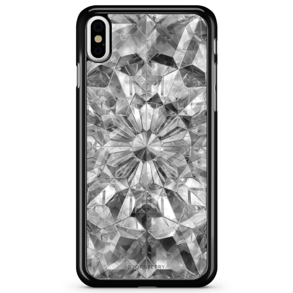 Bjornberry Skal iPhone X / XS - Grå Kristaller